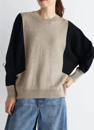 돌먼 슬리브 니트 스콧 클럽 미사용 새상품