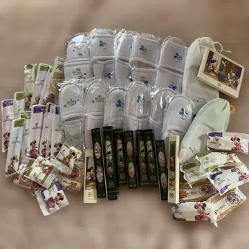 미사용 새상품 디즈니 리조트 호텔 어메니티