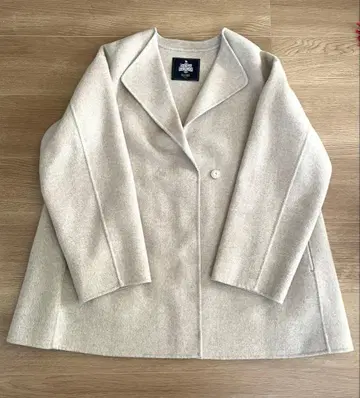 새상품급 슬로브 이에나 해밀턴 더블 페이스 울 숏코트