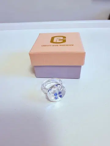 지브리파크 한정판 포뇨의 해파리 반지 HARIO