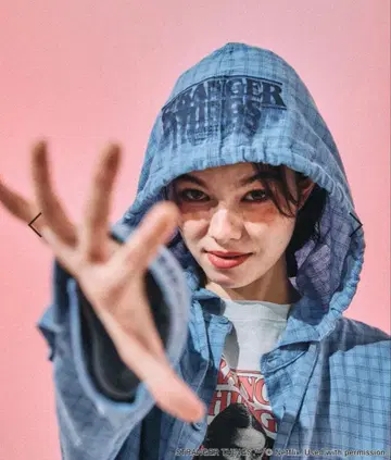 니코앤드 STRANGER THINGS 콜라보 체크 후드 셔츠