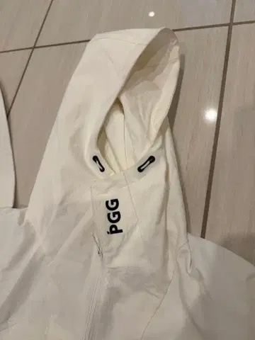 PGG 화이트 풀 지퍼 자켓