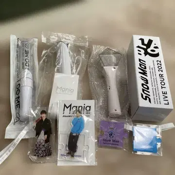 Snow Man i DO ME 응원봉 3종 세트 아크릴 스탠드