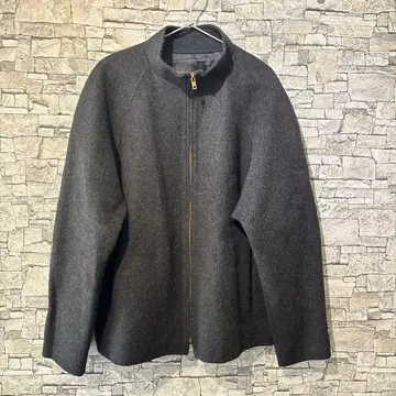 [90s 최고급] DONNA KARAN 모헤어 혼방 블루종