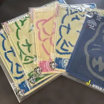 제일복권 MAN WITH A MISSION 핸드 타월 5개 세트