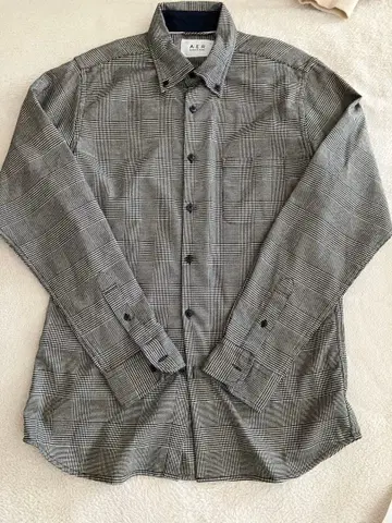 AIR 남성용 체크 셔츠