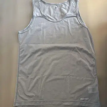 mont-bell 지오라인 탱크탑 M 사이즈 라이트 그레이