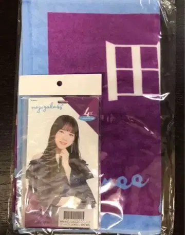 노기자카46 타무라 마유 푸딩시파루 개별 티켓 홀더/페이스 타월