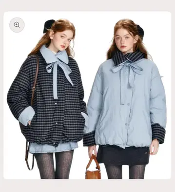 Ria 리버서블 다운 자켓 M 사이즈