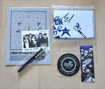 NCT 127 2026 시즌 그리팅 보관함 저널 펜 타월