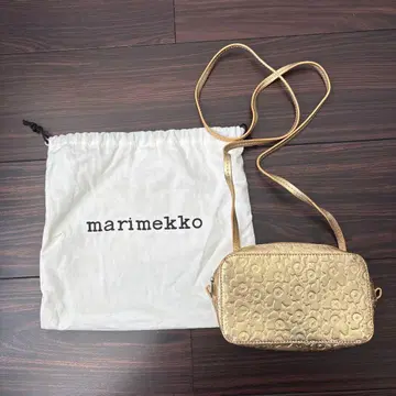 marimekko 골드 숄더백