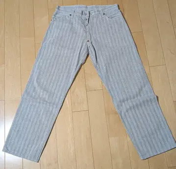 신 에비수진두 에비수 LOT 2007 헤링본 데님 팬츠 36 x 35