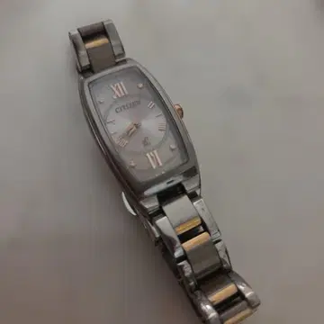 CITIZEN 실버 쿼츠 손목시계