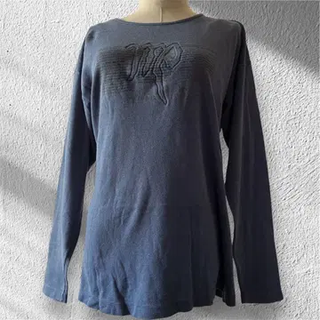 APOY 일본제 로고 티셔츠 M 네이비 맨투맨 Y2K 스트릿