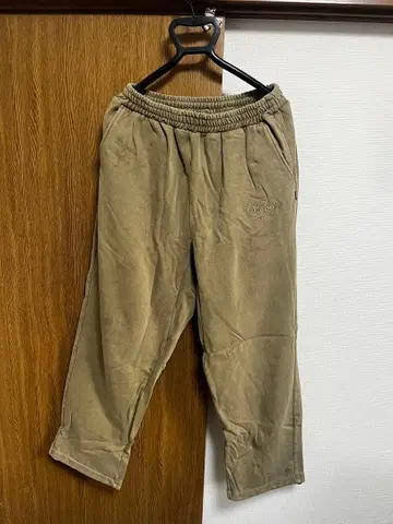 keboz 브라운 스웨트 팬츠