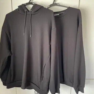 더블 페이스 풀오버(긴팔) 후드티