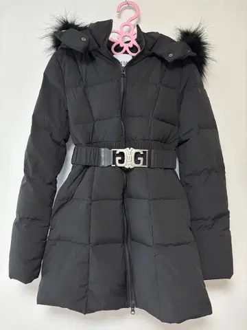 SymmetryGYDA 벨트 포함 롱 다운 코트