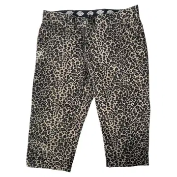 디키즈 레오파드 무늬 7부 팬츠 Dickies