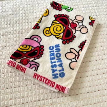 히스테릭 미니 페이스 타월