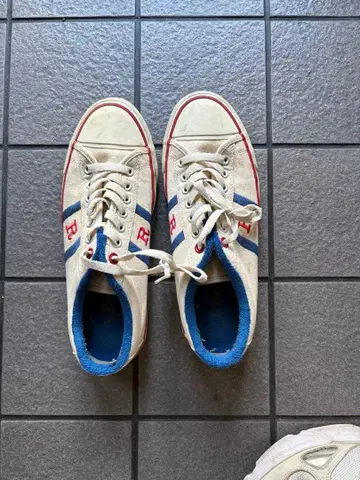 REGAL 스니커즈 화이트/블루/레드