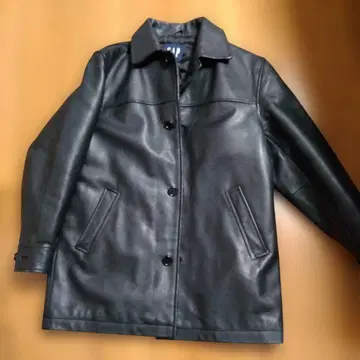 GAP 천연 가죽 레더 자켓 S 사이즈