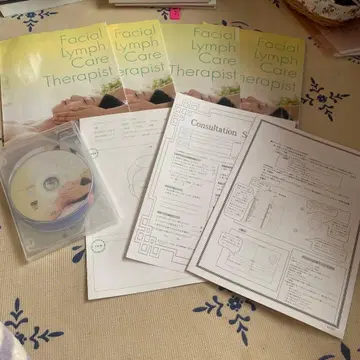 Facial Lymph Care Therapist 교재 세트