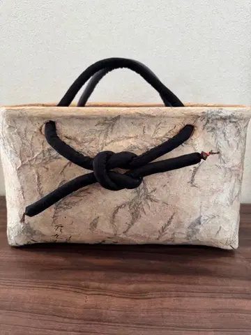 이칸바리 백 핸드메이드 바스켓백