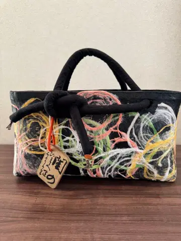 이칸바리 백 핸드메이드 바스켓백