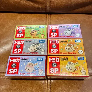 미사용 새상품 토미카 치이카와 (먼작귀) 드림토미카 6개 세트