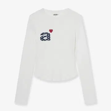 aeae DOT SMALL LETTER L/S WHITE