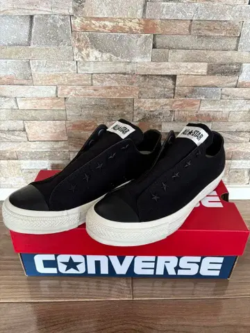 ALL STAR STARSLIP OX 블랙 슬립온 27cm 새상품급