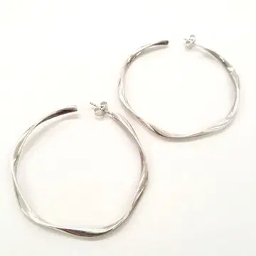 필립 오디베일 라지 후프 귀걸이