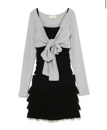 Candice 프릴 세트업 andmary 블랙