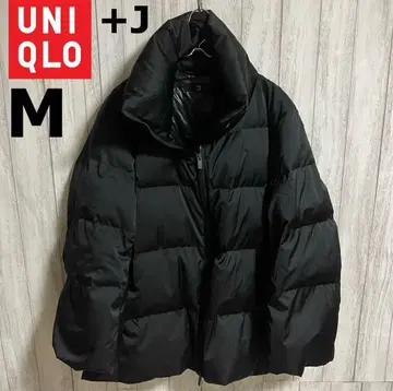 유니클로 +J 여성용 다운 자켓 블랙