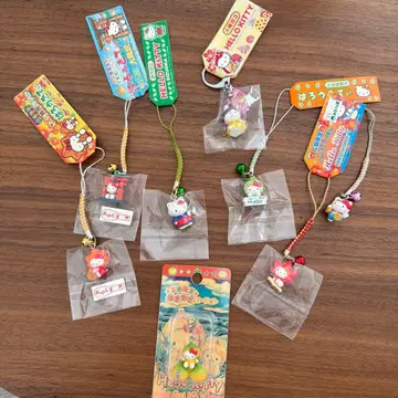 지역 한정 헬로키티 끈 스트랩 8개 세트