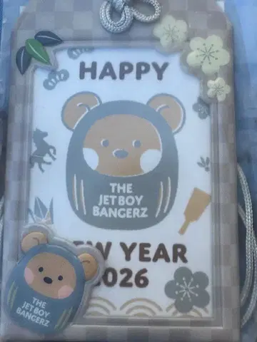 NEW YEAR 2026 카드 부적 카드 케이스 TJBB