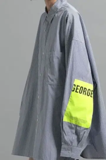 [ men's 스트라이프 Big 셔츠 ]