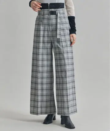 UNITED TOKYO [ 2way ] 세퍼레이트 허리 와이드 팬츠