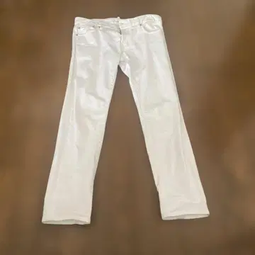 DSQUARED2 화이트 데님 팬츠