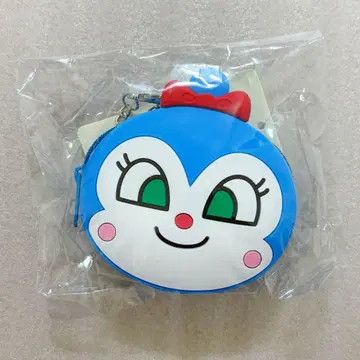 [미개봉 새상품] 호빵맨 뮤지엄 한정판 실리콘 파우치 코킨짱