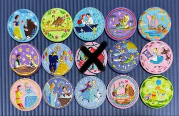 디즈니 자수 캔뱃지
