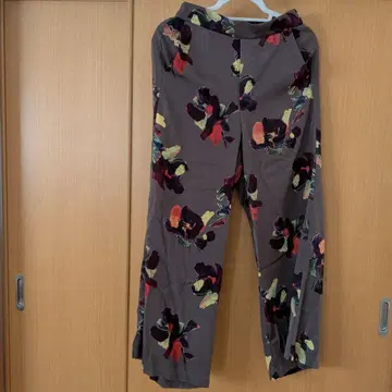 야마다야Aga 꽃무늬 캐주얼 팬츠