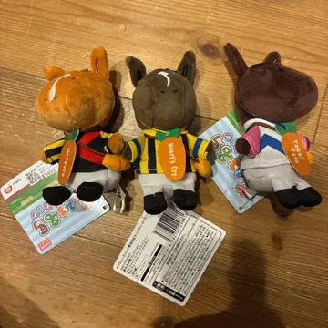 꿈꾸는 명마 컬렉션 마스코트 3종 세트