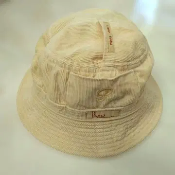 파파스 PAPAS SPORTS M 베이지 버킷햇 모자