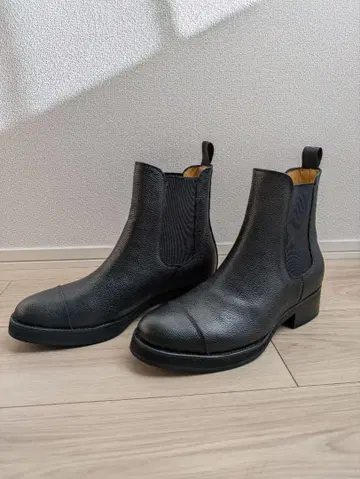 [ shiun ] GRAIN CHELSEA BOOTS
