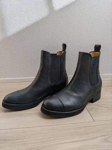 [ shiun ] GRAIN CHELSEA BOOTS