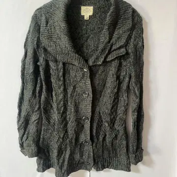 S-JOHN'S BAY [ M ] 그레이 가디건 레트로