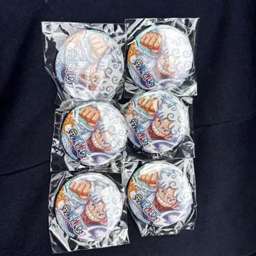 ONE PIECE 루피 니카 캔뱃지 6개