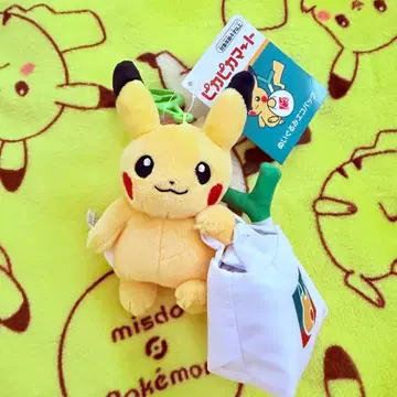 봉제 인형 에코백 피카피카 마트 피카츄 포켓몬 포켓몬 센터