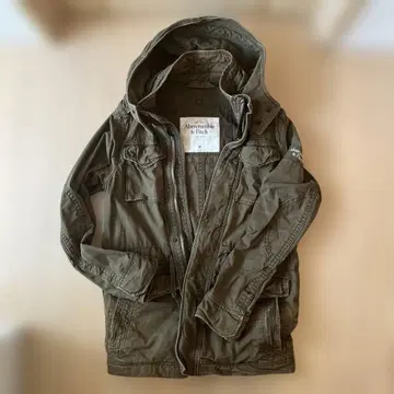 Abercrombie & Fitch 밀리터리 자켓 M 올리브